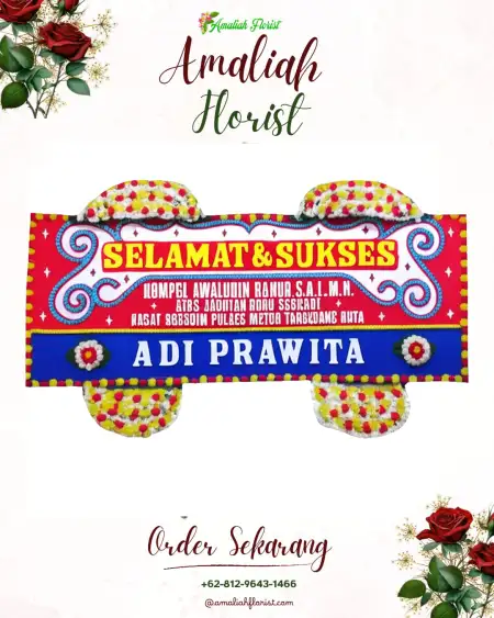 Papan Bunga Ucapan Selamat Silaberanti