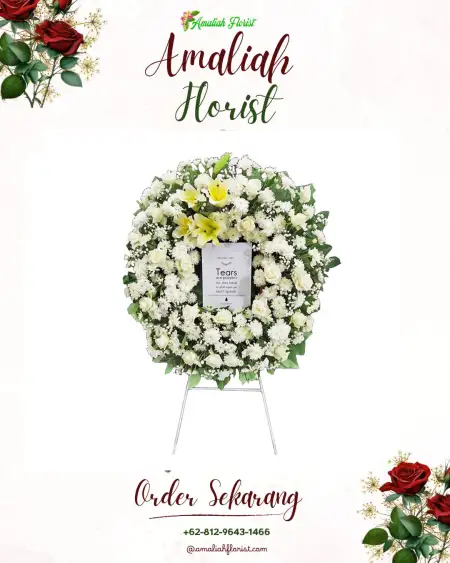 Krans Bunga Duka Silaberanti